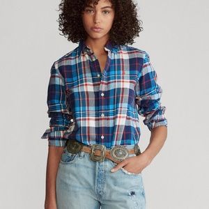 Polo Ralph Lauren Plaid Cotton Twill Shirt